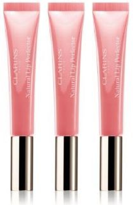Clarins Lipstick Set Trio cont.: Natural Lip Perfector N° 01 Rose Shimmer 3x 12 ml (GH 1399800)