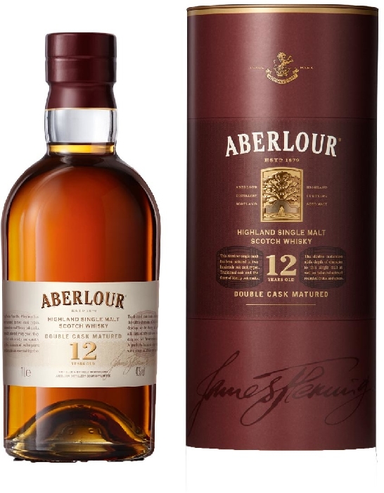 Aberlour 12 Years Old Double Cask Whiskey 1L