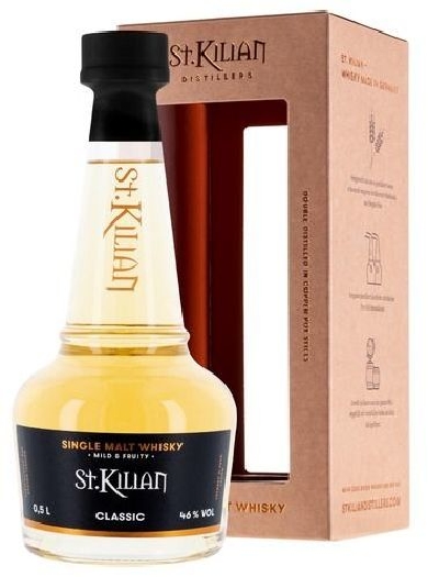 St. Kilian Distillers Classic Bavarian Single Malt Whisky 46% 0.5L