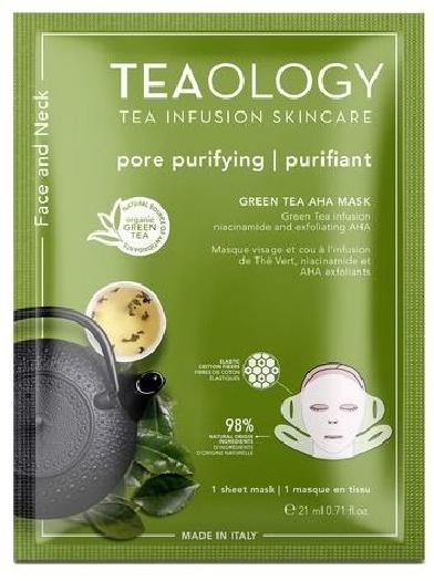 Teaology Green Tea Aha Mask 50093 21ml