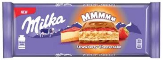 Milka Strawberry Cheesecake Tablet 300g Milka Strawberry Cheesecake Tablet 300g