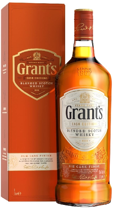 Grant's Rum Cask Finish 40% 1L
