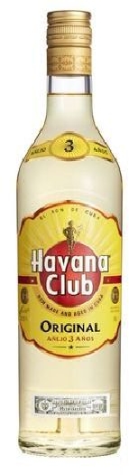 Havana Club Rum Cuba 3 Year Old White 1L