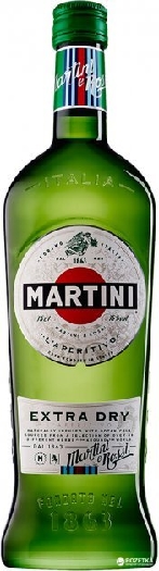 Martini Extra Dry 18% 1L
