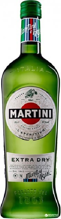 Martini Extra Dry 18% 1L