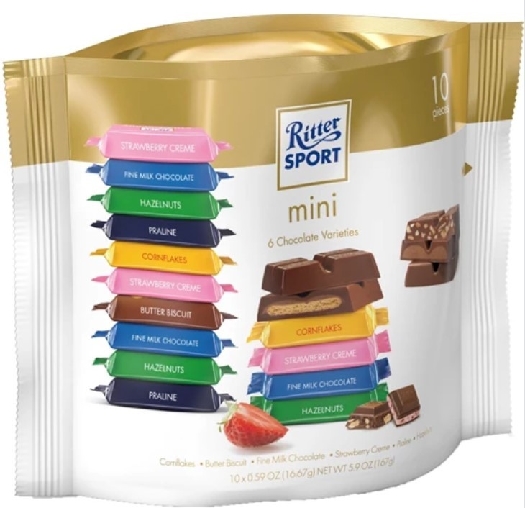 Ritter Sport шоколад ассорти