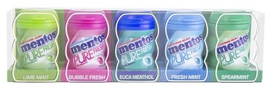 Mentos Gum Gift Packaging 728558 100g Mentos Gum Gift Packaging 728558 100g