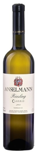 Anselmann Riesling Classic, QbA, Pfalz, wine, dry, white 0.75L