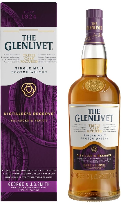 Glenlivet Triple Cask Matured Distillers Reserve Speyside Single Malt Scotch Whisky 40% 1L