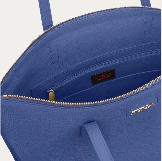 Furla Luce M Tote, Blue 1049145 Furla Luce M Tote, Blue 1049145