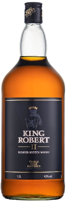 King Robert II Blended Scotch Whisky 43% 1.5L