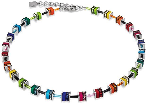 Coeur De Lion, line: Geo Cube, ladies necklace Coeur De Lion, line: Geo Cube, ladies necklace