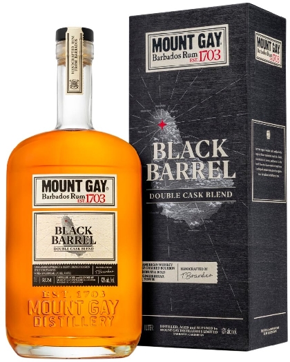 Mount Gay Black Barrel Rum, gift pack 43% 1L