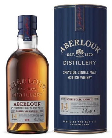 Aberlour Double Cask 14Y Speyside Single Malt Scotch Whisky 40% 1L gift pack 1L