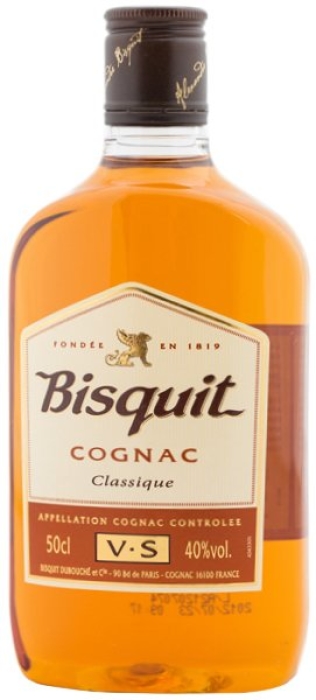 Cognac Bisquit Classic 40% 0.5L
