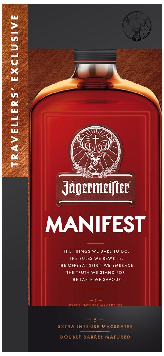 Jagermeister Jägermeister Liqueur Manifest 38% 1L GP Jagermeister Jägermeister Liqueur Manifest 38% 1L GP