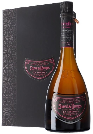 Juve y Camps La Siberia Gran Reserva Brut gift box cava rose 12% 0.75L