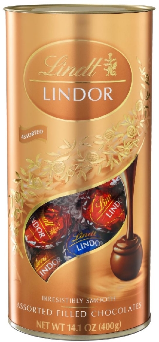 Lindt Lindor Tube Assorted 400g