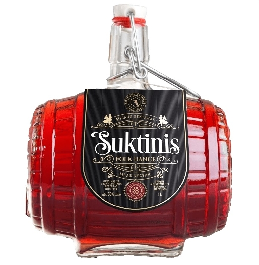 Lietuviskas Midus Suktinis The Lithuanian mead nectar 50% 1L