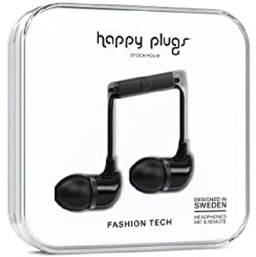 Happy Plugs 7720 In-Ear Black AIR