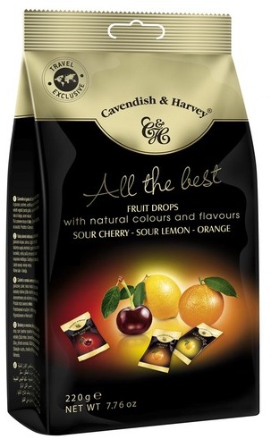 Cavendish&Harvey Fruit Candies 760283 220g Cavendish&Harvey Fruit Candies 760283 220g