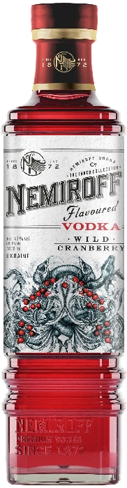 Nemiroff De Luxe "Wild Cranberry" 40% 1L