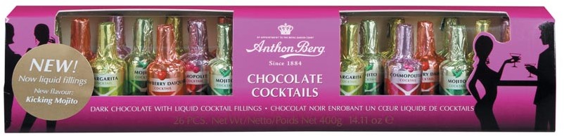 Anthon Berg Chocolate Cocktails 26 pieces 400g Anthon Berg Chocolate Cocktails 26 pieces 400g