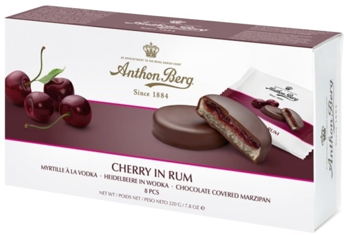 Anthon Berg Cherry in Rum Chocolates 220g