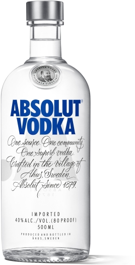 Absolut Blue Vodka 0.5L