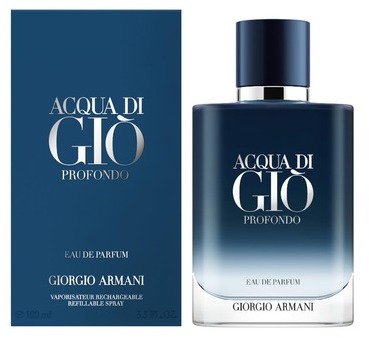 Armani Acqua di Giò Pour Homme Profondo Eau de Parfum Refillable 100ml Armani Acqua di Giò Pour Homme Profondo Eau de Parfum Refillable 100ml