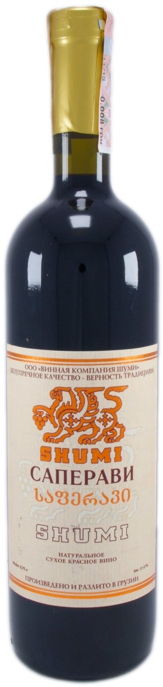 Shumi Saperavi 0.75L Shumi Saperavi 0.75L