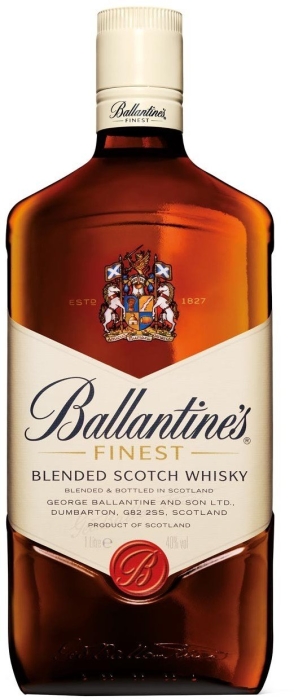 Ballantine's Finest Blended Scotch Whisky 40% 1L