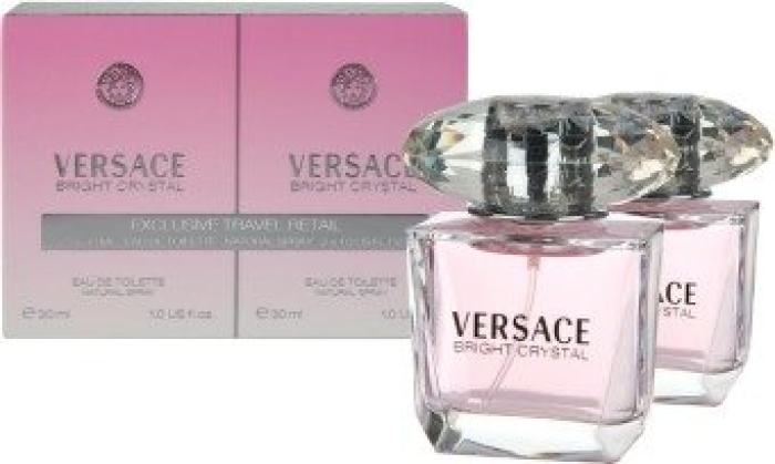 Eau de Toilette collection Versace Crystal Duo EdT 2 bottles (30 ml each)