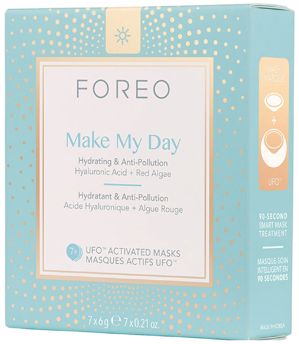 Foreo UFO Mask Make My Day x 7 moisturizing