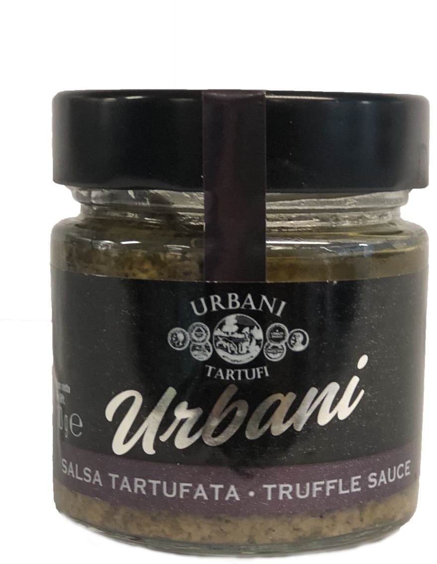 Urbani Mushrooms and black Truffle Sauce 180g Urbani Mushrooms and black Truffle Sauce 180g