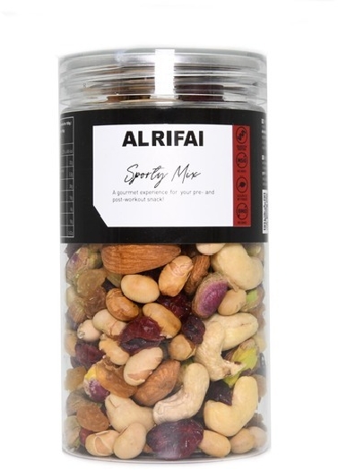 Al Rifai Mix of raw nuts, roasted soy beans and dried fruits 170 g