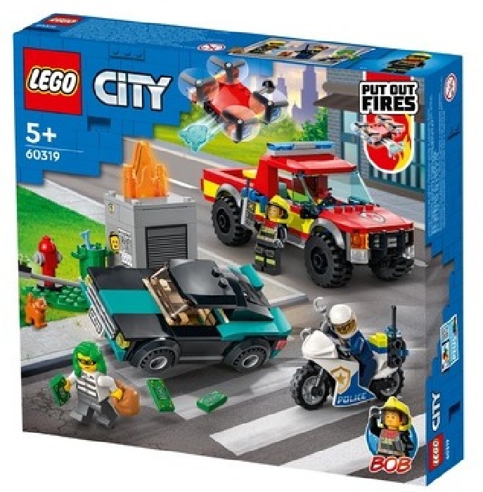 LEGO, City Fire, Unisex Building Blocks