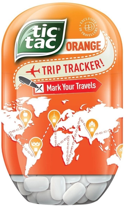 Tic Tac Bottle Orange 98g