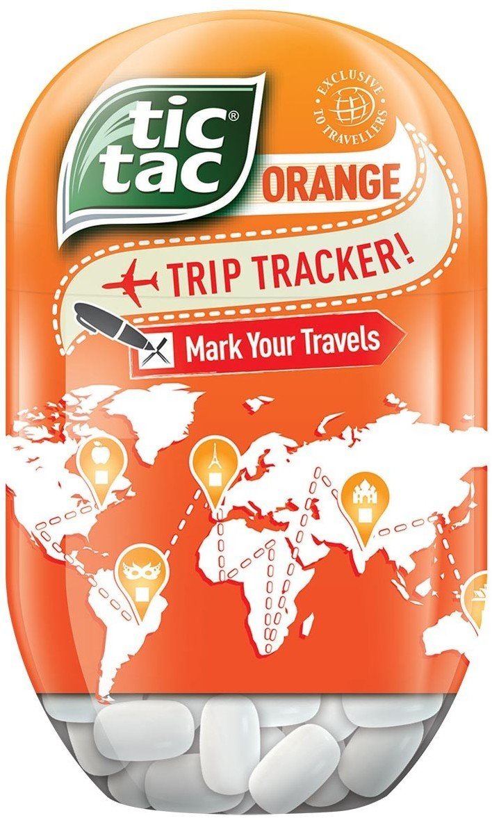 Tic Tac Bottle Orange 98g Tic Tac Bottle Orange 98g