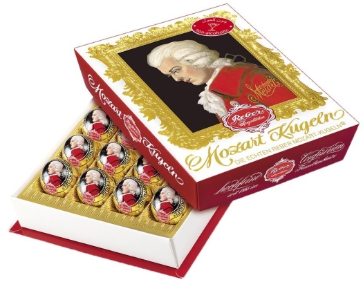 Reber 20 Genuine Mozart Kugeln alcoholfree 400g