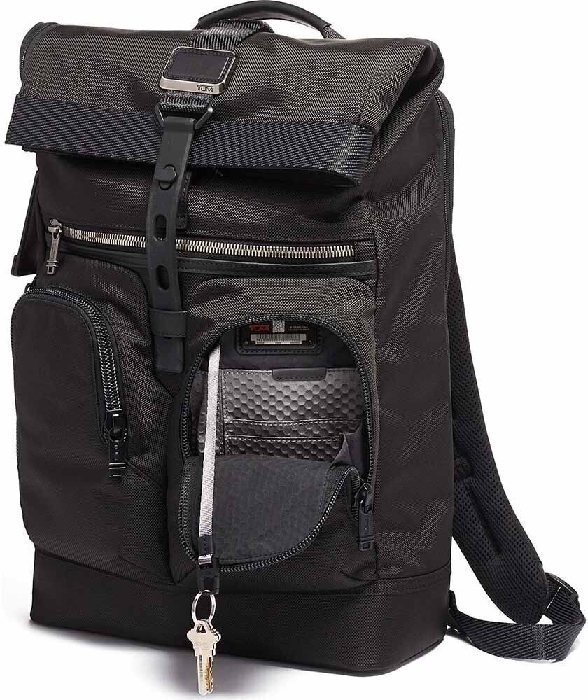Tumi ALPHA BRAVO Backpack with laptop compartment, Black 0232659D1041