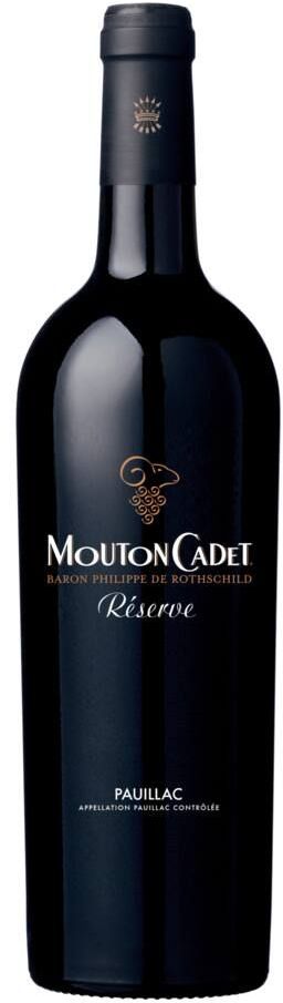 Baron Philippe de Rothschild Mouton Cadet Réserve Pauillac 0.75L Baron Philippe de Rothschild Mouton Cadet Réserve Pauillac 0.75L