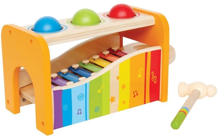 Hape E0305 Pound Tap Bench Hape E0305 Pound Tap Bench