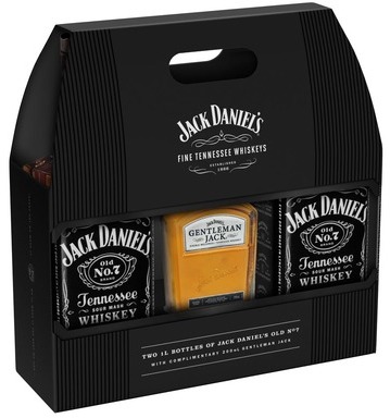 Jack Daniel's B.40% 2x1L+ 0.2L Gentleman Jack 40% 0.2L Jack Daniel's B.40% 2x1L+ 0.2L Gentleman Jack 40% 0.2L
