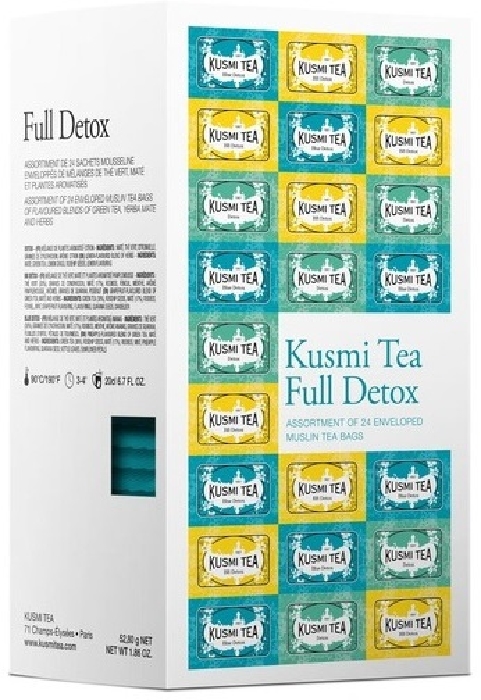 Kusmi Tea Full Detox Selection Of 24 Teabags 52.8g