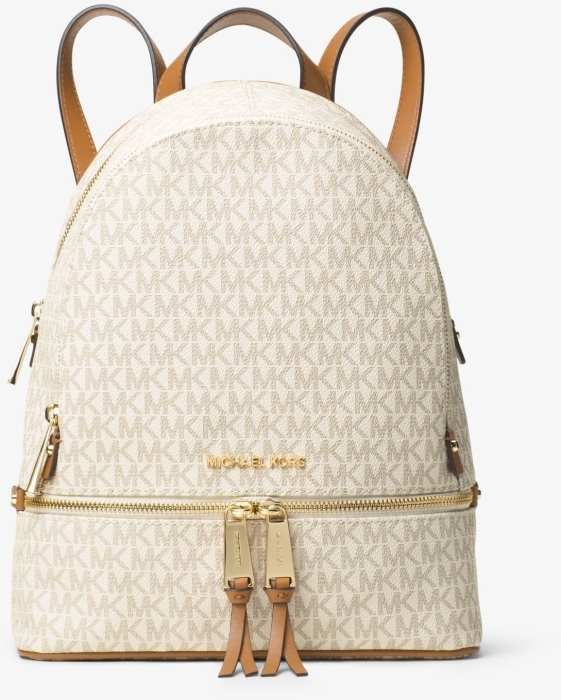 michael kors rhea zip medium backpack