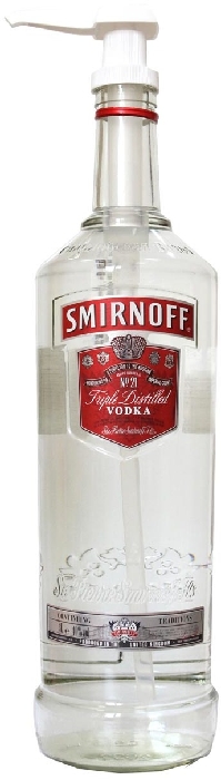 Smirnoff Red Label Vodka with Dispenser 40% 3L