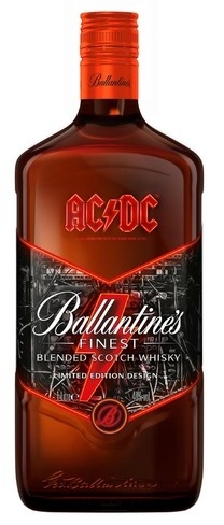 Ballantine’s True Music Ac/dc Limited Edition Scotch Whisky 40% 1L