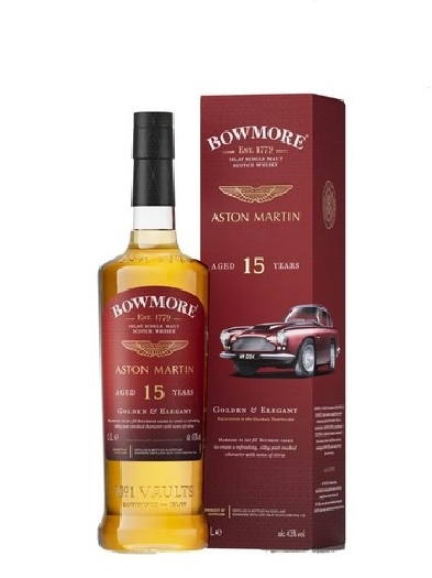 Bowmore Aston Martin Edition Nr.3 Islay Single Malt Scotch Whisky 15Y 40% Gift Pack 1L