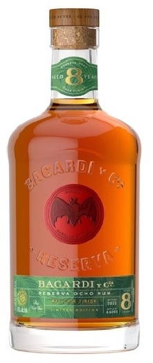 Bacardi 8 Rum Rye Cask 45% 1L